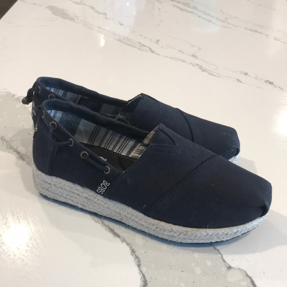 Bobs from Skechers memory foam espadrille shoes